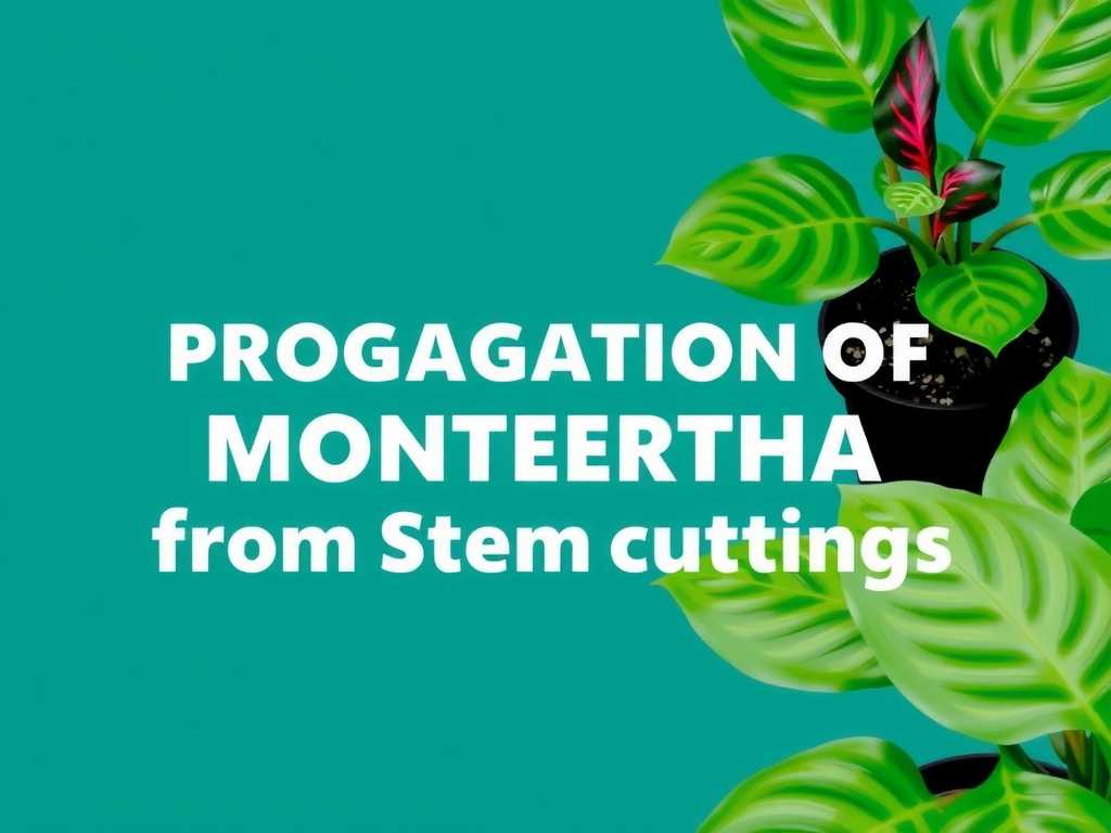 Monstera Propagation from Stem Cuttings: Full Guide