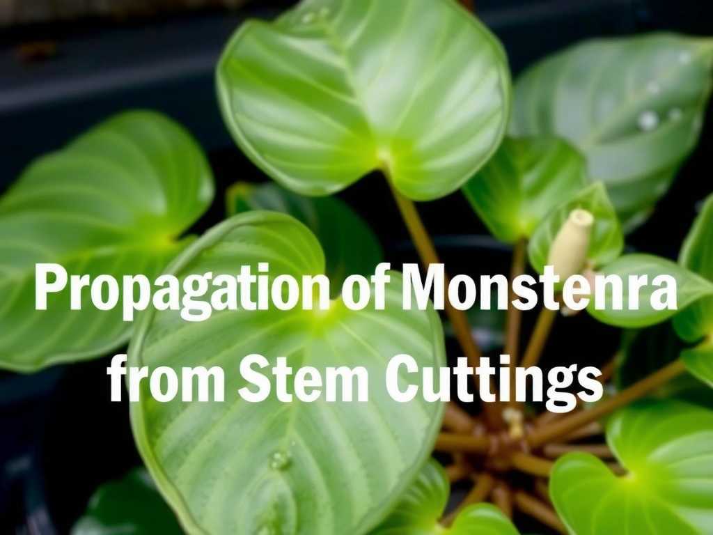 Monstera Propagation from Stem Cuttings: Full Guide(1)