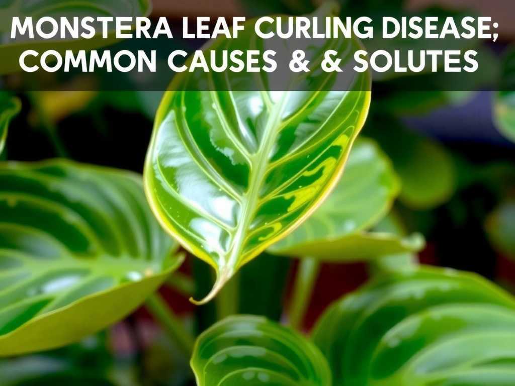 Monstera Leaf Curling from Disease: Common Causes & Solutions(1)