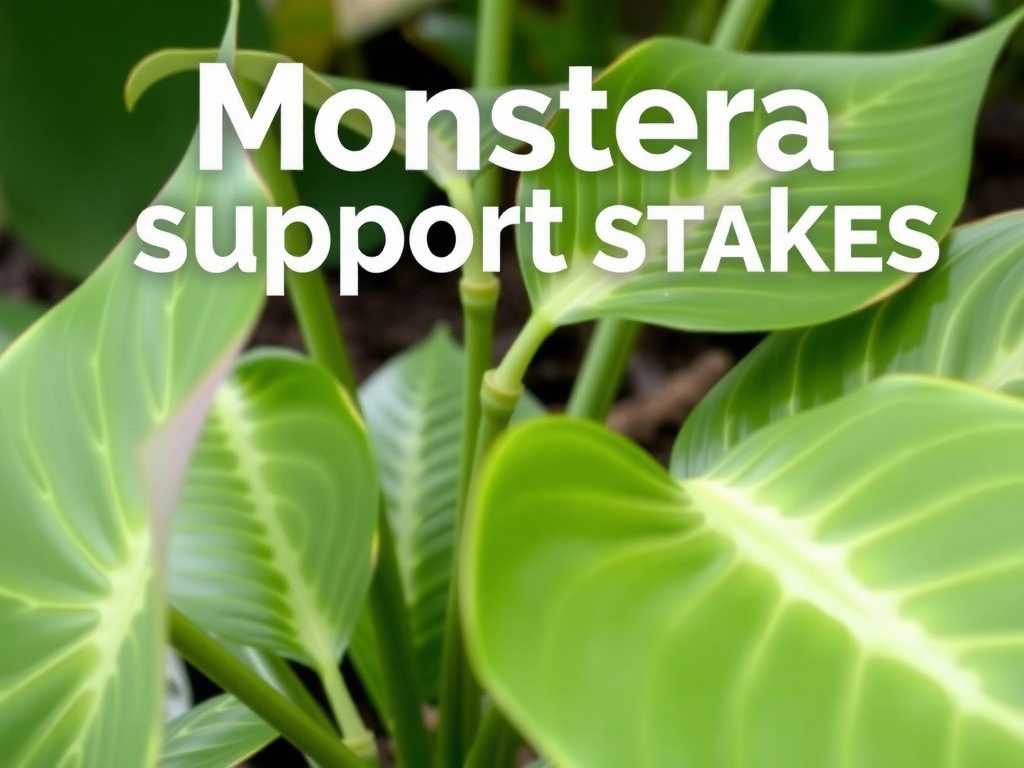 Monstera Support Stakes: How to Stake a Tall Monstera